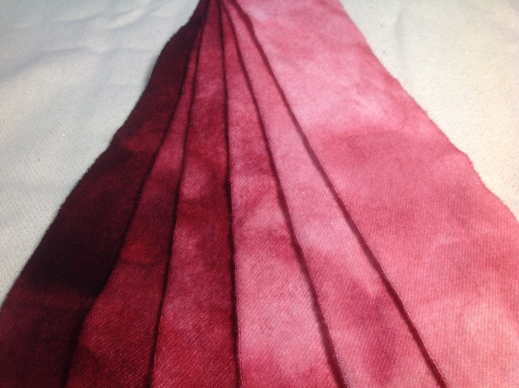 MC12, 6 Value Wool Fabric Swatch