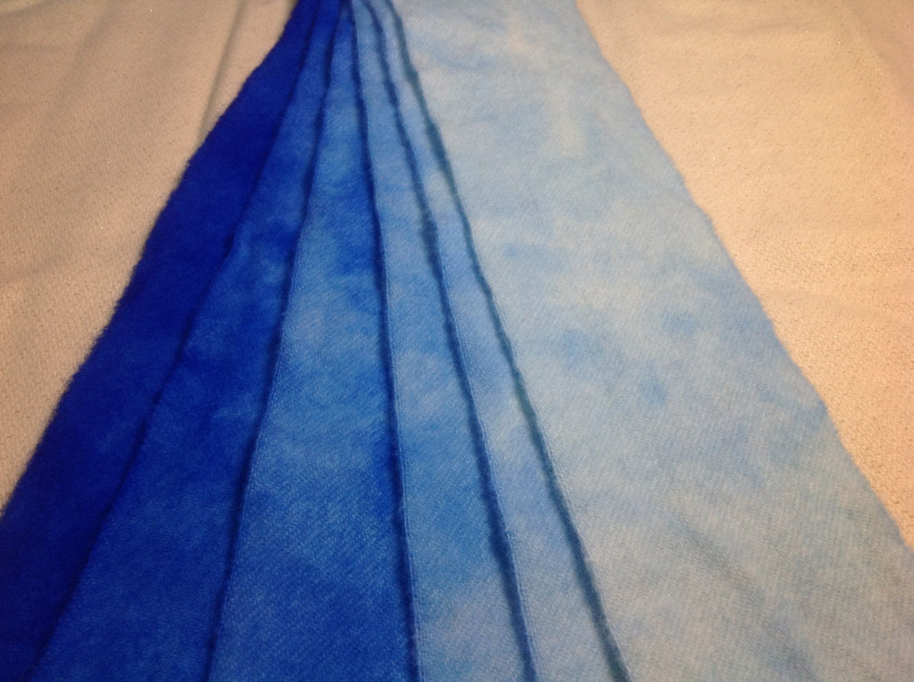 JA9, 6 Value Wool Fabric Swatch