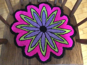 Burst, Rug Hooking Pattern
