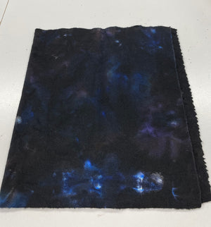 Black & Blue, Wool Fabric