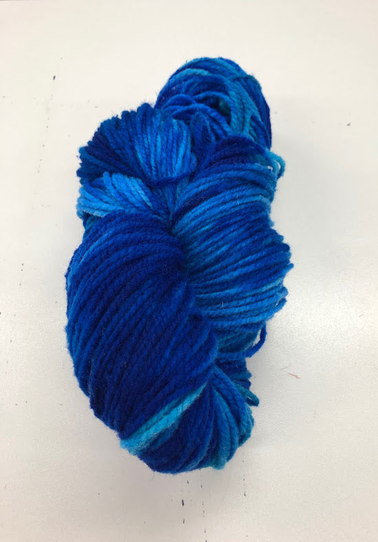 Blues, Wool Yarn