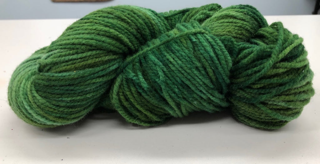 Brilliant Green, Wool Yarn