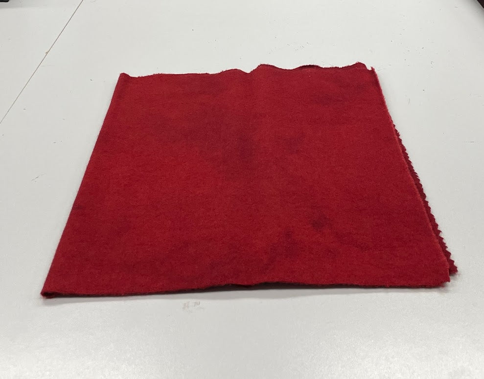 Burgandy, Wool Fabric