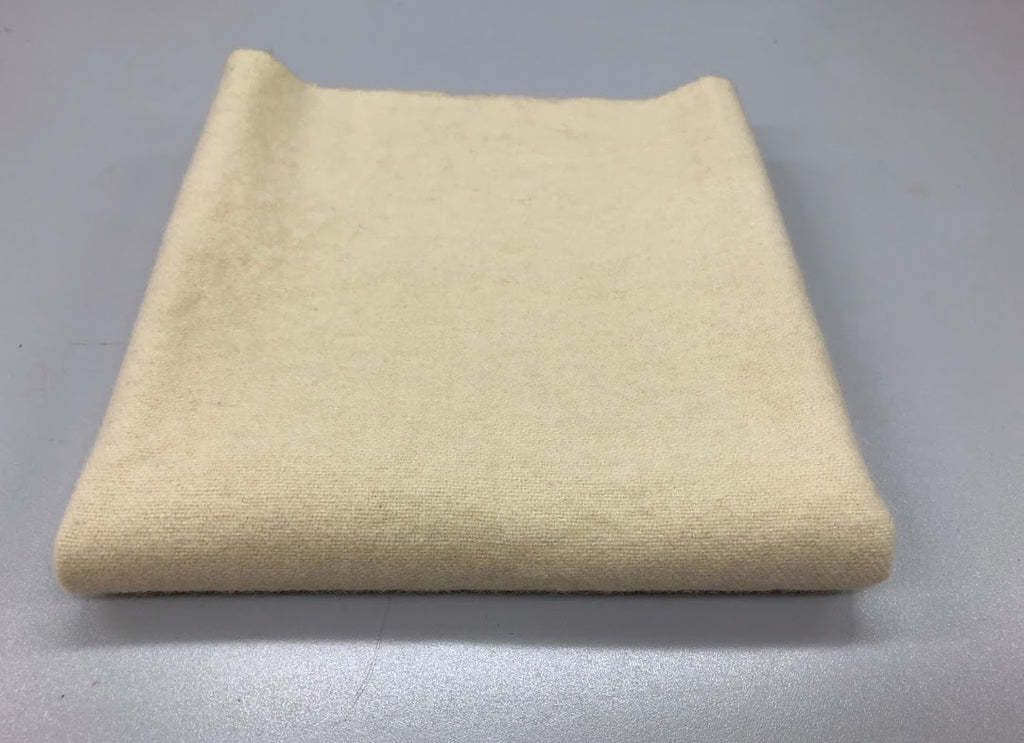 Cream, Wool Fabric