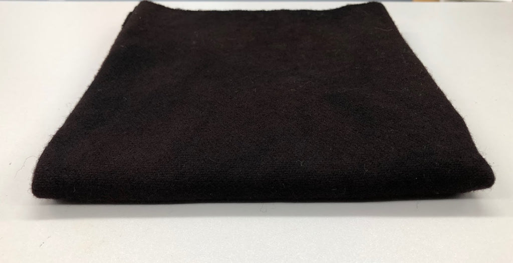 Della's Black, Wool Fabric