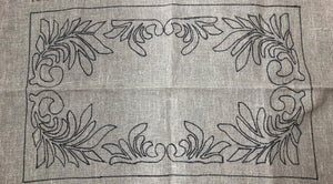Della's Scrolls, Pattern