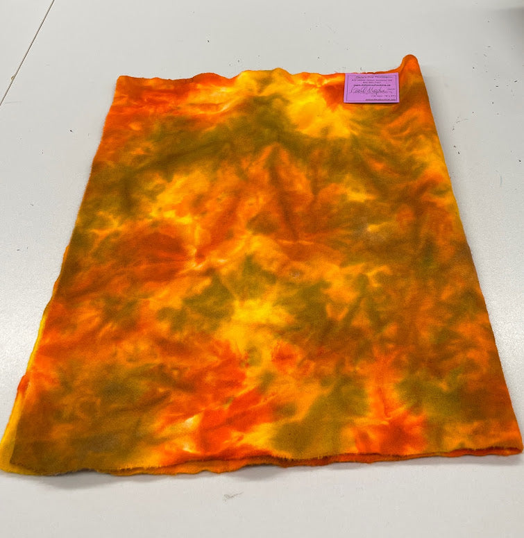 Fall Maple, Wool Fabric