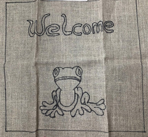 Froggy, Rug Hooking Pattern