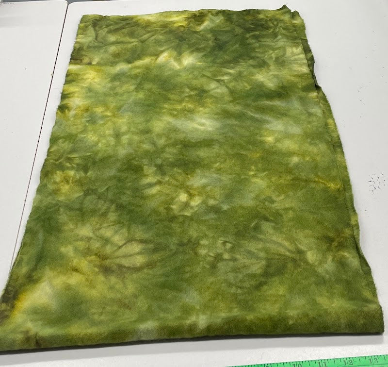 Frolic Green, Wool Fabric