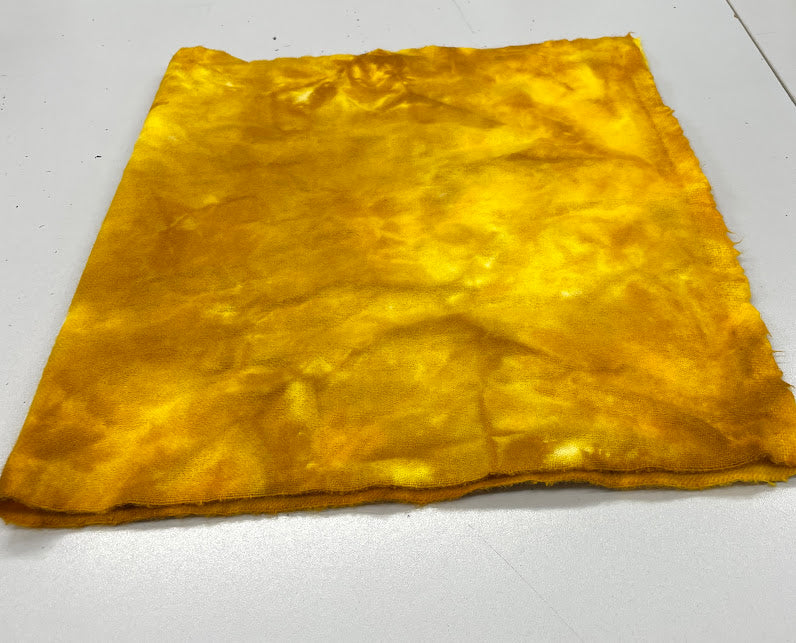Groovy Yellow, Wool Fabric