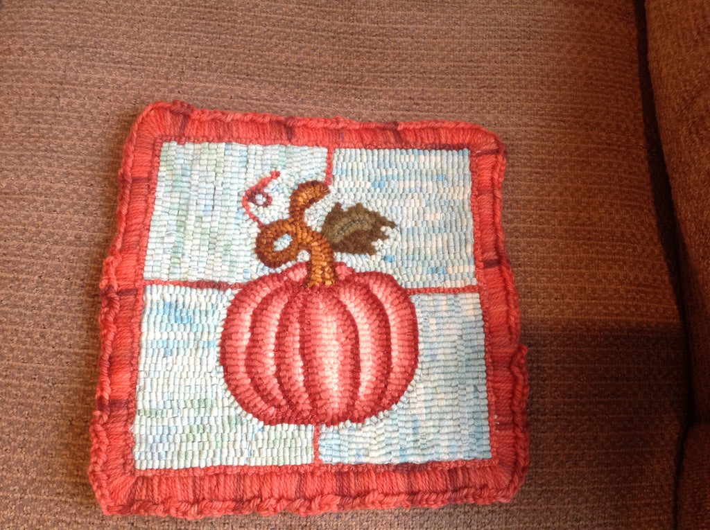 Pumpkin, Rug Hooking Pattern
