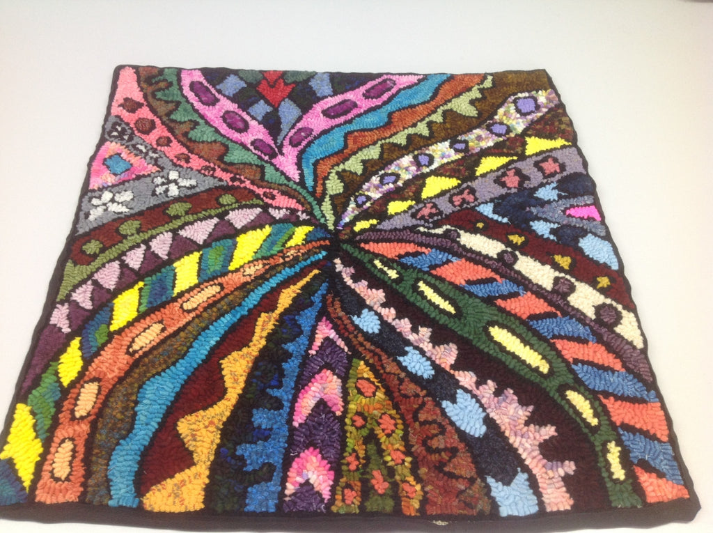 Zentangle, Rug Hooking Pattern