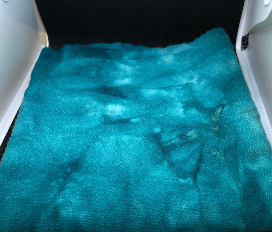Joyful Teal, Wool Fabric