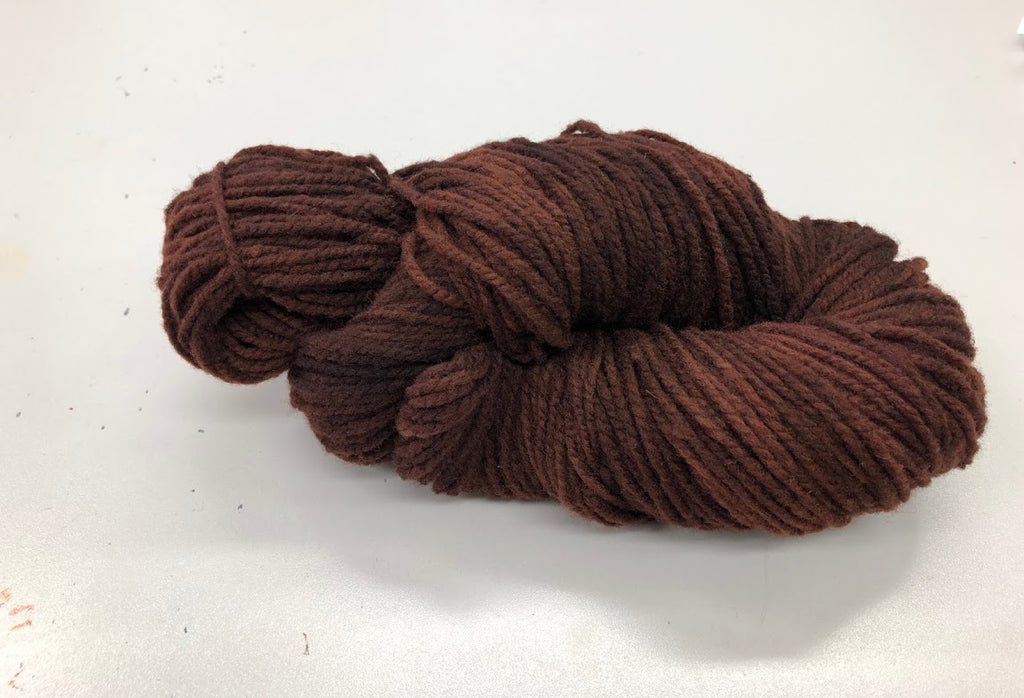 Lynne's Fabulous Rich Brown, Wool Yarn