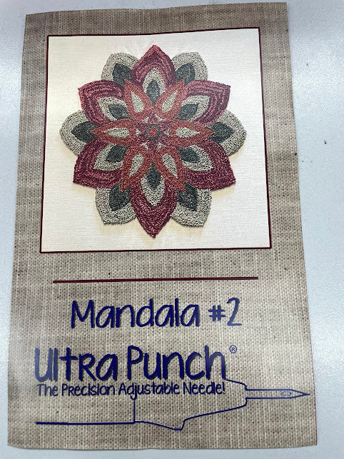 Ultra Punch Needle Pattern On Weavers Cloth