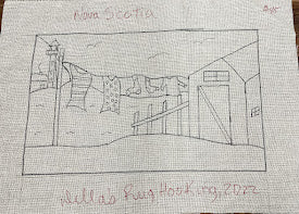 Nova Scotia, Rug Hooking Pattern