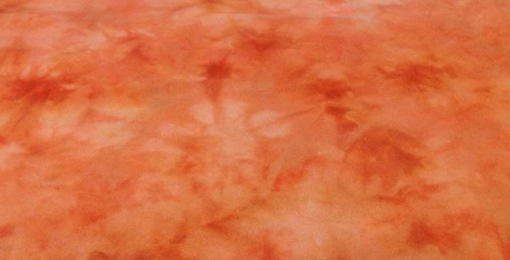 Orange Inferno, Wool Fabric