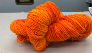 Orange Peel, Wool Yarn