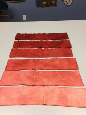 PC2, 6 Value Wool Fabric Swatch