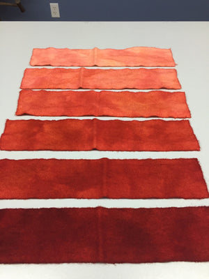 PC3, 6 Value Wool Fabric Swatch