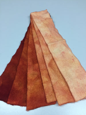 PC4, 6 Value Wool Fabric Swatch