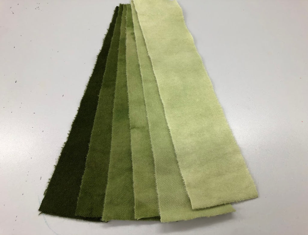 PC6, 6 Value Wool Fabric Swatch