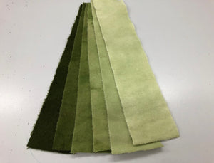 PC6, 6 Value Wool Fabric Swatch