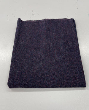 Dorr, Purple Houndstooth, Wool Fabric