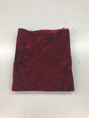 Saint Nick, Sparkle Wool Fabric