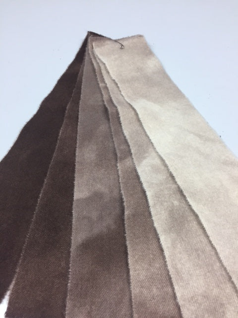 Seal Brown, 6 Value Wool Fabric