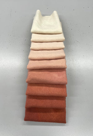 Skin Tone #3, Wool Fabric Bundle