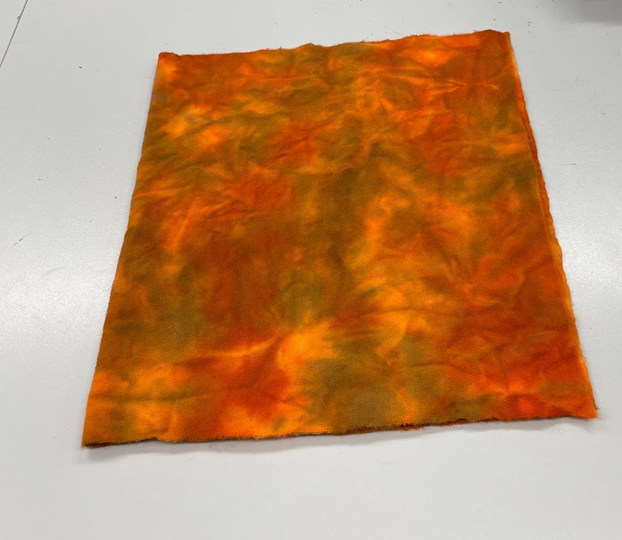 Spiced Pumpkin, Wool Fabric