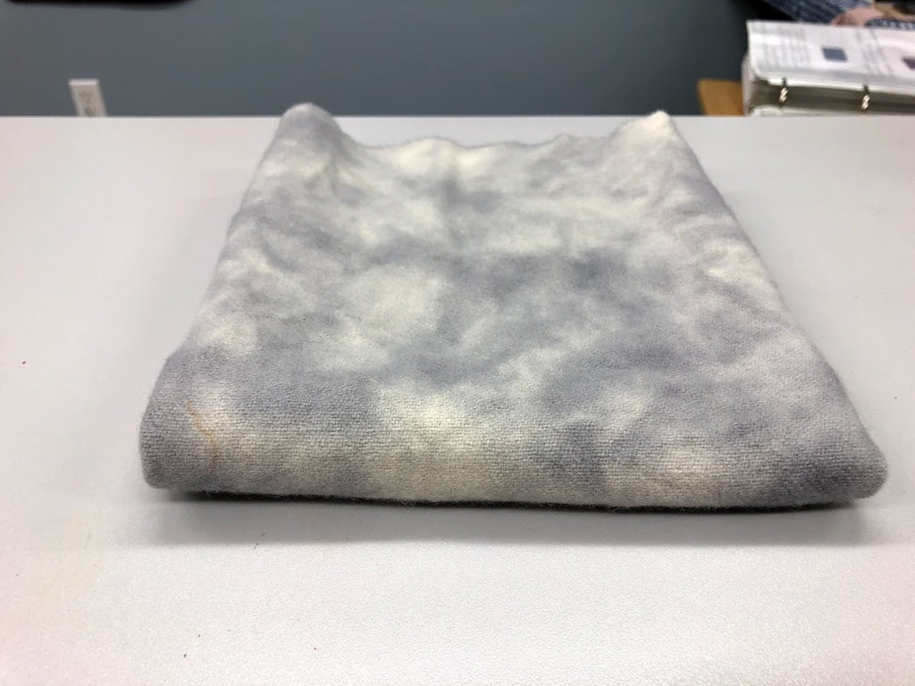 Sterling Silver, Wool Fabric