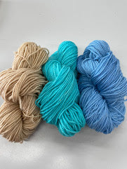 Trio By The Sea, Wool Yarn