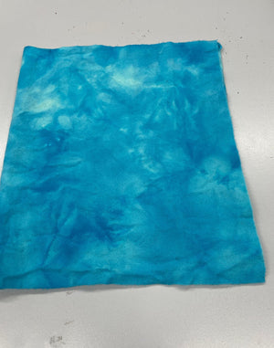 Turquoise, Wool Fabric
