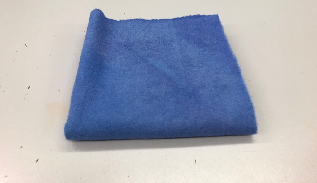 Periwinkle, Wool Fabric