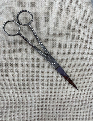 Rug Hooking Bent Scissors
