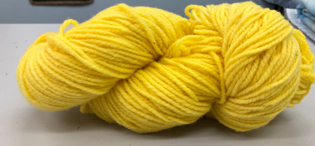 Yellow, Wool Yarn
